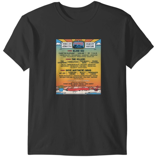Discover OCEANS CALLING FESTIVAL 2024 T-Shirts