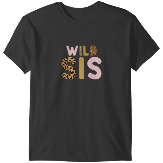 Discover Wild One Sis two wild birthday outfit Zoo Birthda T-Shirts