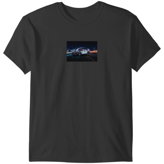 Discover American police car T-Shirts