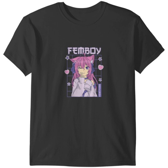 Discover Femboy Anime Cute Little Femboy T-Shirts