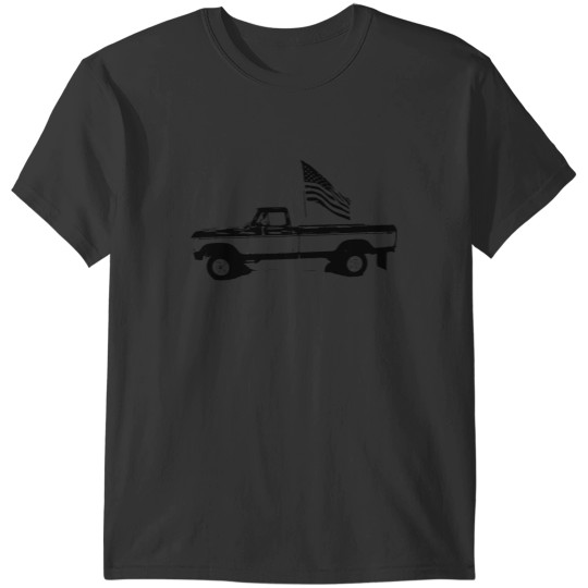 Discover American Truck with Old Glory T-Shirts