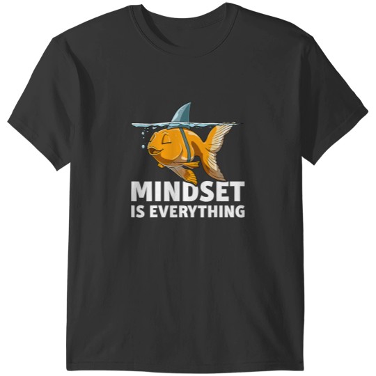 Discover Goldfish with Shark Fin T-Shirt