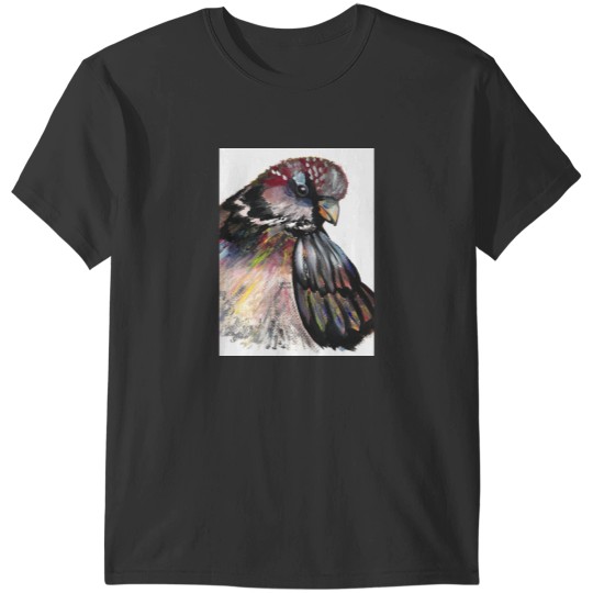 Discover Sparrow Painting (Watercolour DryBrush) T-Shirts