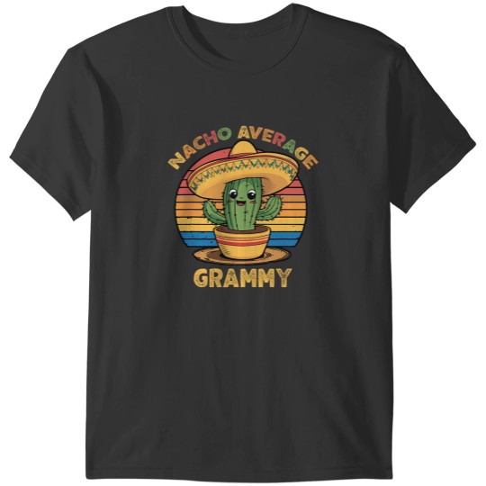 Discover Nacho Average Grammy Matching Mexican Cinco De Mayo Funny T-Shirts
