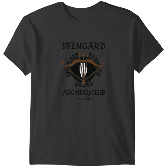 Discover Isengard Archery Club LOTR T-Shirts