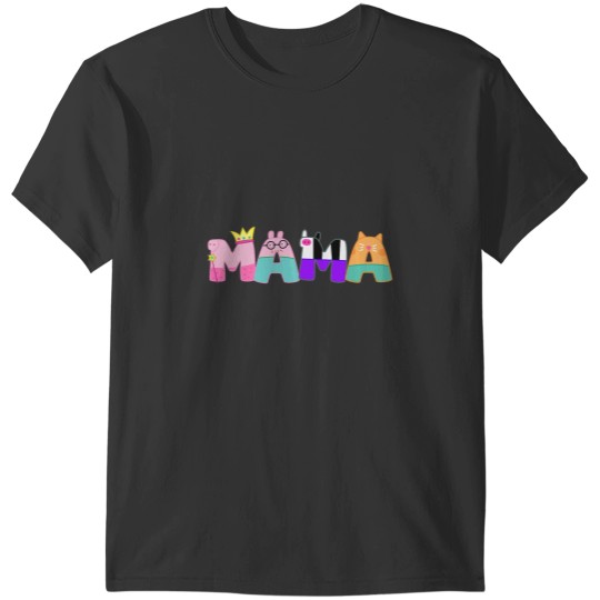 Discover Mom And Dad Mama Birthday Girl Pig Family Party Decorations T-Shirts