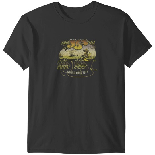 Discover Yes World Tour 1977 T-Shirts