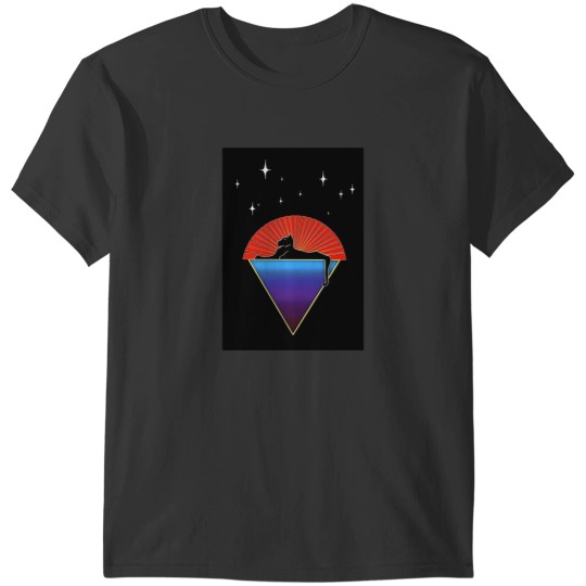 Discover Cat Under The Stars T-Shirts