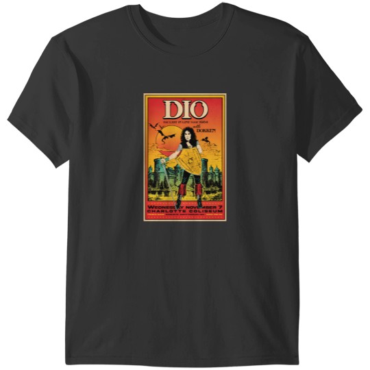 Discover Dio 1984 Tour T-Shirts