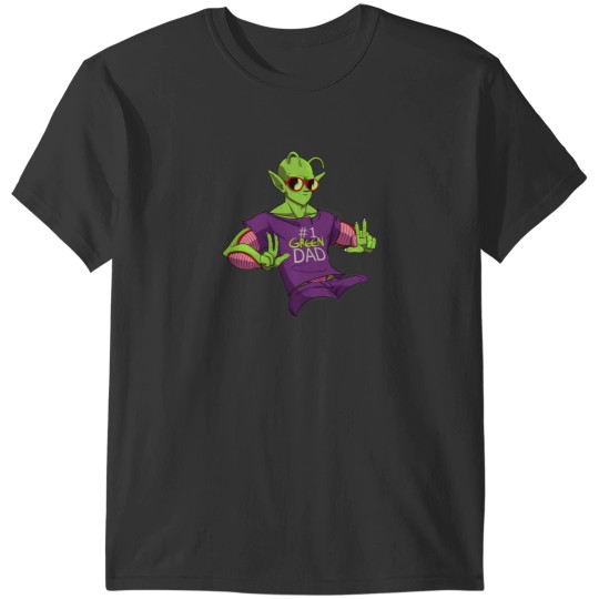 Discover 1 Green Dad T-Shirts