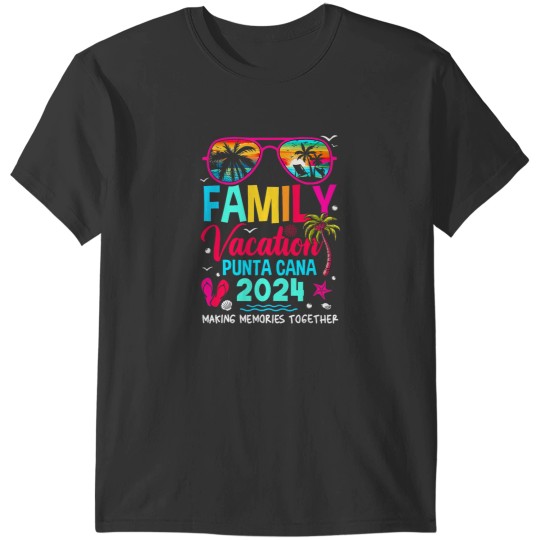 Discover Family Vacation Punta Cana 2024 Dominican Republic T-Shirts