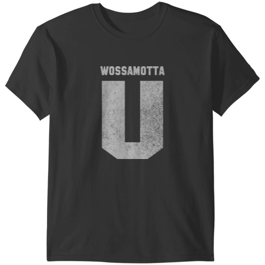 Discover Wossamotta U faded T-Shirt T-Shirts