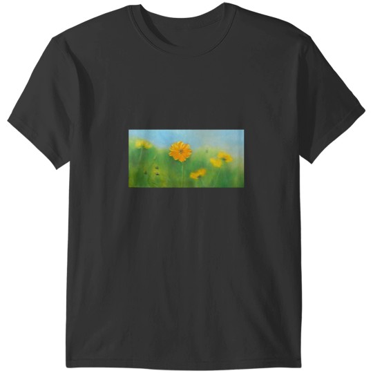 Discover Yellow Cosmos Classic T-Shirts