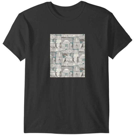 Discover Washington Dc Toile Juniper T-Shirts