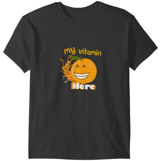 Discover Orange Vitamin C T-Shirts