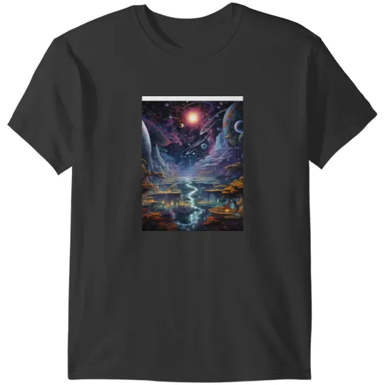 Discover Cosmic Dream Land Graphic T-Shirts