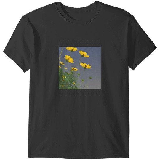 Discover Vibrant Yellow Flowers in a Sea of Green Gift Classic T-Shirts