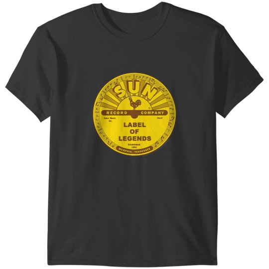 Discover Sun Records Label Of Legends T-Shirts