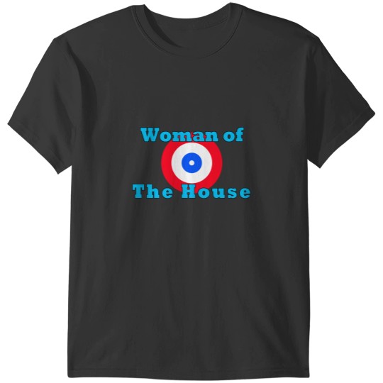 Discover Woman of The House Curling Shirt Classic T-Shirts