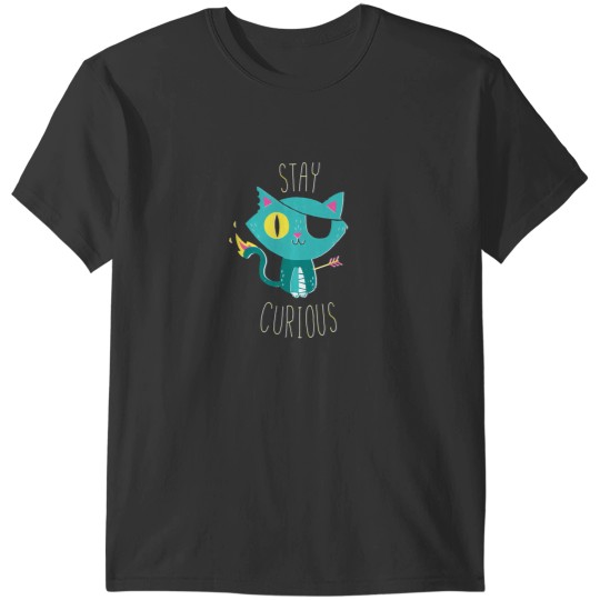 Discover Stay Curious T-Shirts