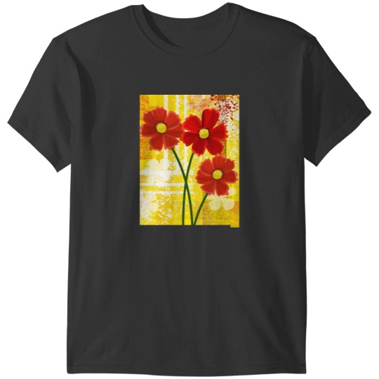 Discover Red Flowers Classic T-Shirts
