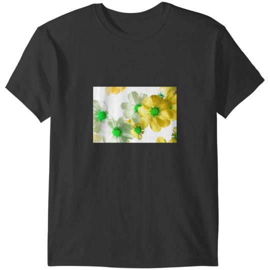 Discover Multicolor Flowers VI Classic T-Shirts