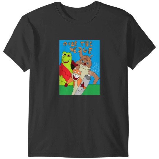 Discover Over The Hedge Ms Paint Artwork T-Shirts