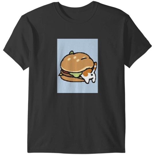 Discover Neko Atsume Cheese Burger Classic T-Shirts