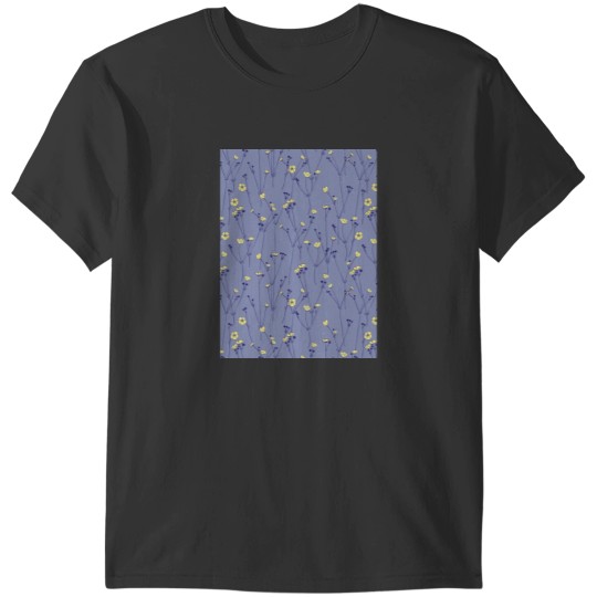 Discover Buttercups - Blue Violet Graphic T-Shirts
