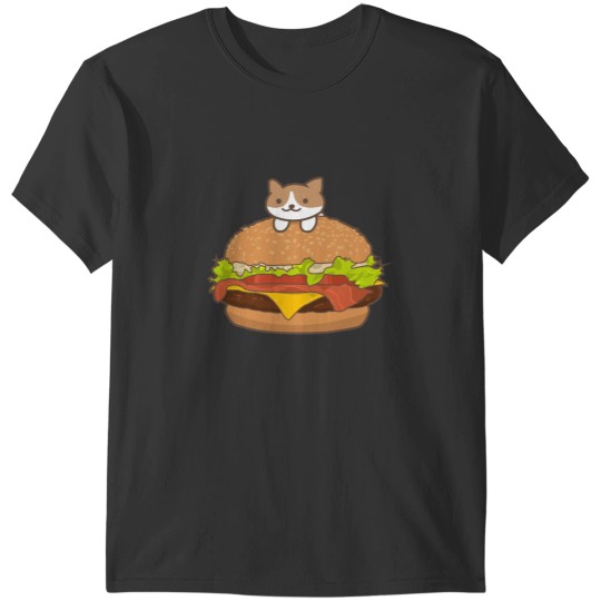 Discover Neko Burger Classic T-Shirts