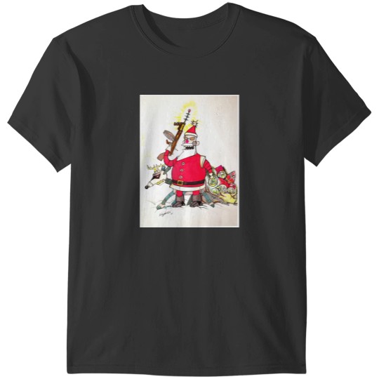 Discover Robot Santa Claus futurama T-Shirts