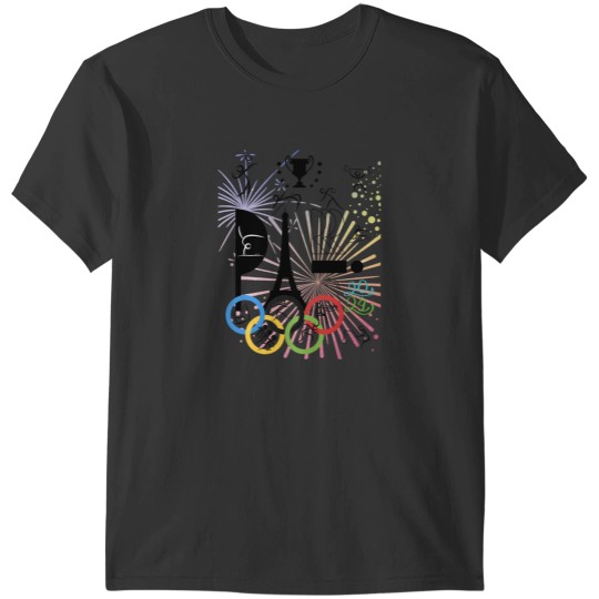 Discover Olympics Games Paris fantasy fun Classic T-Shirts