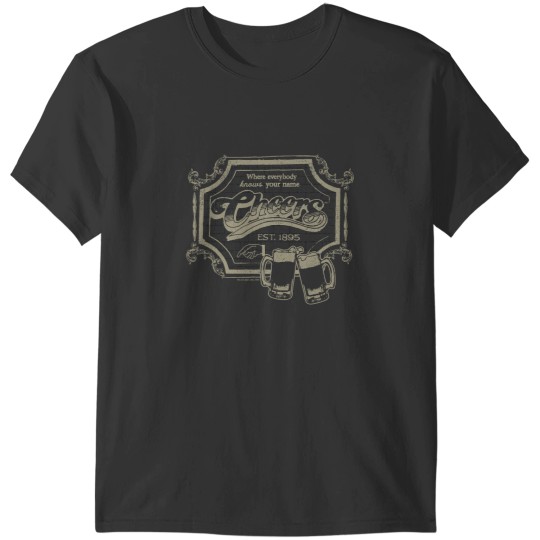 Discover Cheers Cheers Sign T-Shirts
