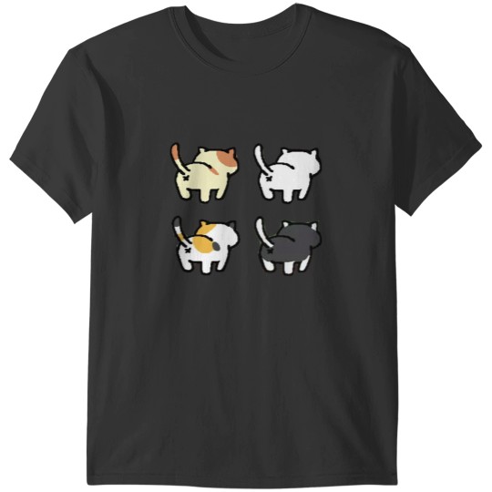 Discover Neko Atsume - Butts Classic T-Shirts