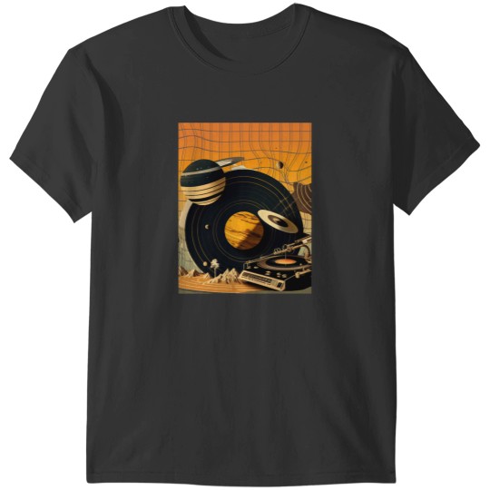 Discover Cosmic Sound - Vibrant and Unique Artwork for Cosmic Music Lovers Classic T-Shirts