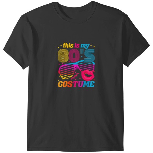 Discover Theme Party Costume 80s T-Shirts