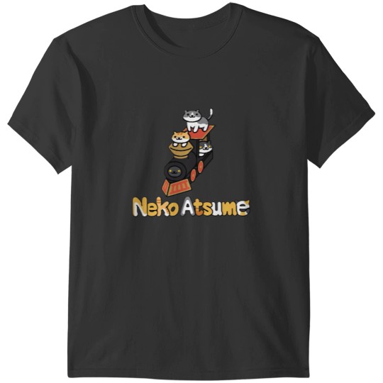 Discover Neko Atsume Train Classic T-Shirts
