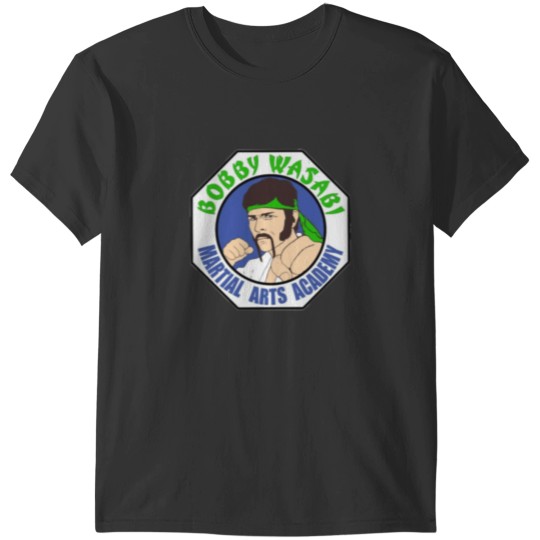 Discover Bobby wasabi martial arts academy logo T-Shirts