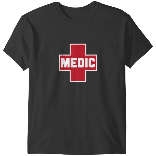 Discover Street Medic Red First Aid Cross Protest Helper T-Shirts