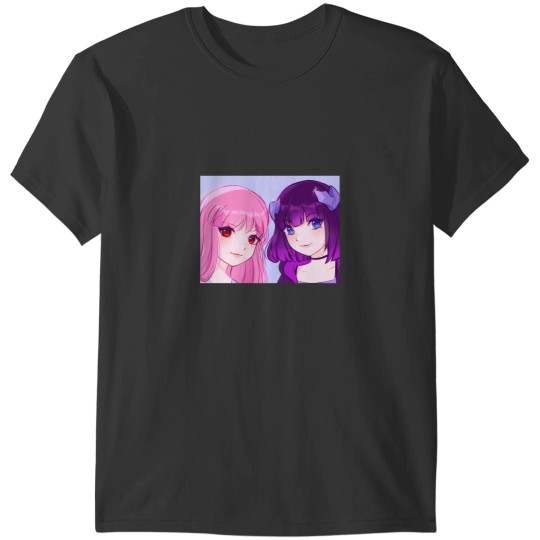 Discover Anime Girl Friends 2637 T-Shirts