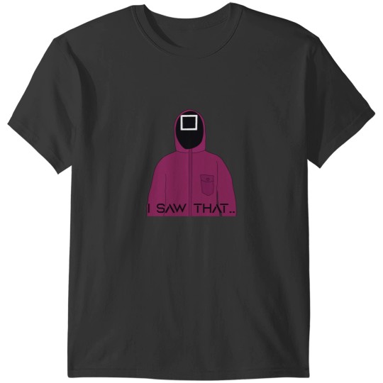 Discover Squid Cosplay - Pink Soldier - I saw that funny T-Shirts