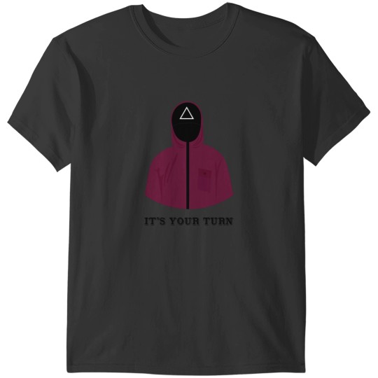 Discover Squid Cosplay - Pink Soldier - It_s your turn funny (1) T-Shirts