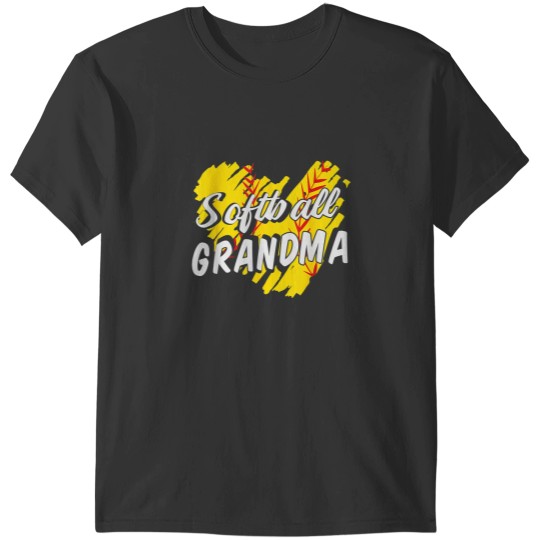 Discover Softball Grandma Softball Designs For Women Grandparents T-Shirts