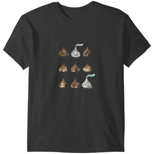 Discover Hersheys Kisses Multiple Grid Design T-Shirts
