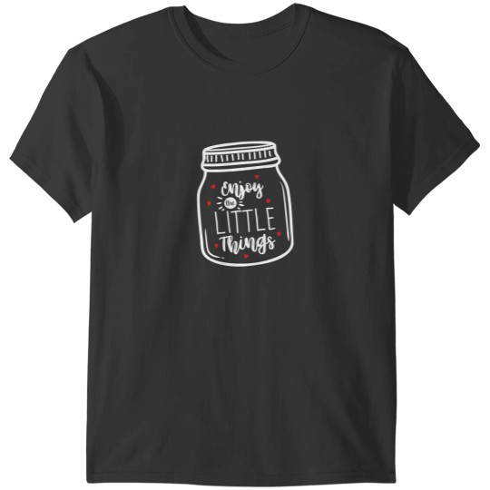 Discover Enjoy The Little Things Tee, Women's Graphic Tee, Sweet Gift For Her, Gift For Bestie, T-Shirts