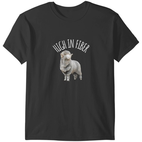 Discover Merino Sheep Wool High In Fiber Arts Artist Weaver 4340 T-Shirts