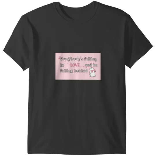 Discover Falling Behind - Laufey inspired lyrics T-Shirts