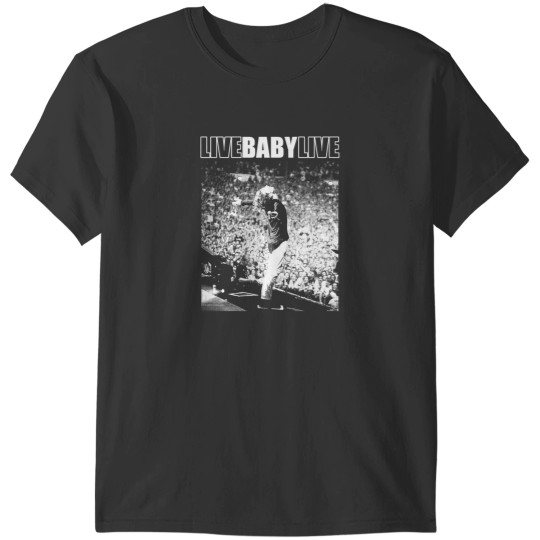 Discover Live Baby Live Halftone 1 T-Shirts