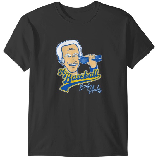 Discover Mr Baseball ))(( Brewers Bob Uecker Baseball Tribute T-Shirts