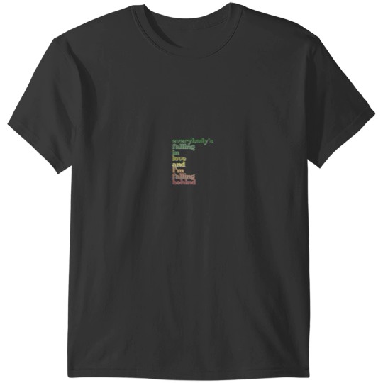 Discover falling behind lyrics by laufey T-Shirts